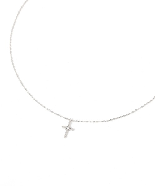 LAKOLE（ラコレ）の「クロスビジューネックレス / 246096（ネックレス・レディース・その他2/その他1・FREE）」の2枚目の写真