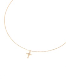 LAKOLE | クロスビジューネックレス / 246096(ネックレス)