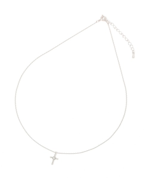 LAKOLE（ラコレ）の「クロスビジューネックレス / 246096（ネックレス・レディース・その他2/その他1・FREE）」の3枚目の写真