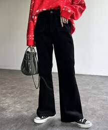 CPCM | ストレッチコーデュロイフレアパンツ(その他パンツ)