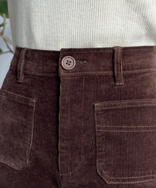 CPCM（シーピーシーエム）の「ストレッチコーデュロイフレアパンツ（その他パンツ・レディース・ブラック/ブラウン/アイボリー・SMALL/MEDIUM）」の22枚目の写真