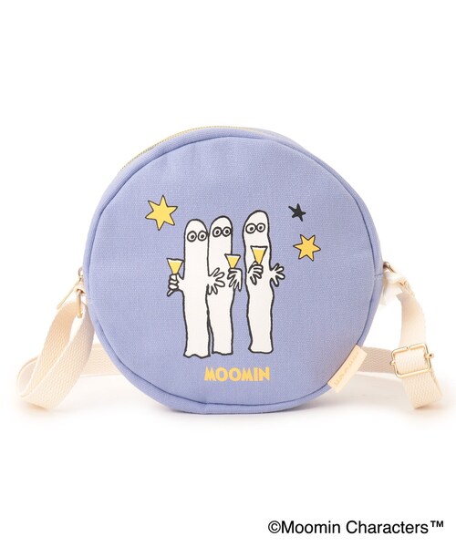 SHOO・LA・RUE(シューラルー)の「【MOOMIN】ラウンドポシェット(ショルダーバッグ・キッズ・ピンク/パープル・00)」の2枚目の写真
