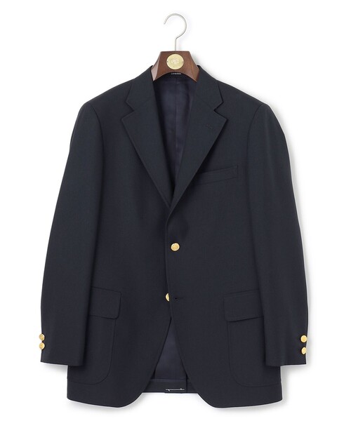 J.PRESS(ジェイプレス)の「【定番 / 不朽の名作】ペピンメリノトロピカル ブレザー / 金釦 / 3B / 背抜き / Authentic-Fit(テーラードジャケット・メンズ・ネイビー系・B4/AB8/AB7/AB6/AB5/AB4/A7/A6/A5/A4/B7/B6/B5)」の12枚目の写真