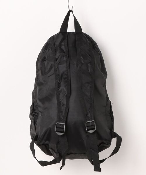 FOUND GOOD（ファウンドグッド）の「パッカブルミニリュック（バックパック/リュック・レディース・ブラック系/オレンジ系・フリー）」の3枚目の写真