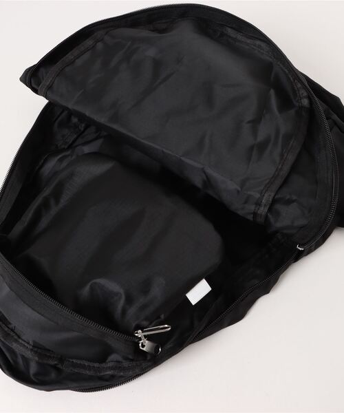 FOUND GOOD（ファウンドグッド）の「パッカブルミニリュック（バックパック/リュック・レディース・ブラック系/オレンジ系・フリー）」の6枚目の写真