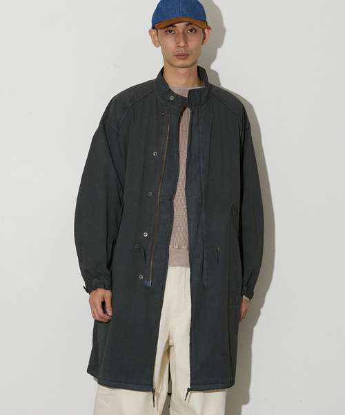 JOURNAL STANDARD（ジャーナルスタンダード）の「フィッシュテールコート ガーメントダイ（モッズコート・メンズ・ブラック/チャコールグレー/ライトグレー・SMALL/MEDIUM/LARGE）」の8枚目の写真