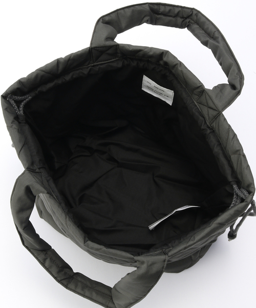 TAION（タイオン）の「TAION / タイオン ミリタリー ダウントートバッグM（ショルダーバッグ・メンズ・カーキ/ブラック/スミクロ・FREE）」の15枚目の写真