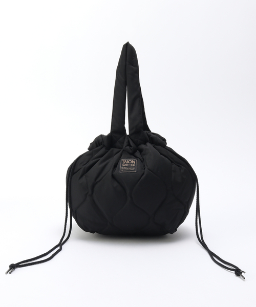 TAION（タイオン）の「TAION / タイオン ミリタリー ダウントートバッグM（ショルダーバッグ・メンズ・カーキ/ブラック/スミクロ・FREE）」の13枚目の写真