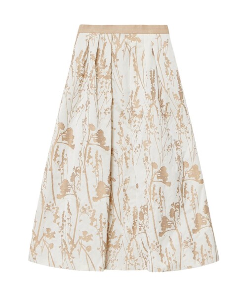 ANAYI（アナイ）の「シルエットフラワージャガードタックスカート（スカート・レディース・ブラック/ベージュ・38/36/34）」の13枚目の写真