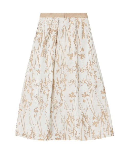 ANAYI（アナイ）の「シルエットフラワージャガードタックスカート（スカート・レディース・ブラック/ベージュ・38/36/34）」の14枚目の写真