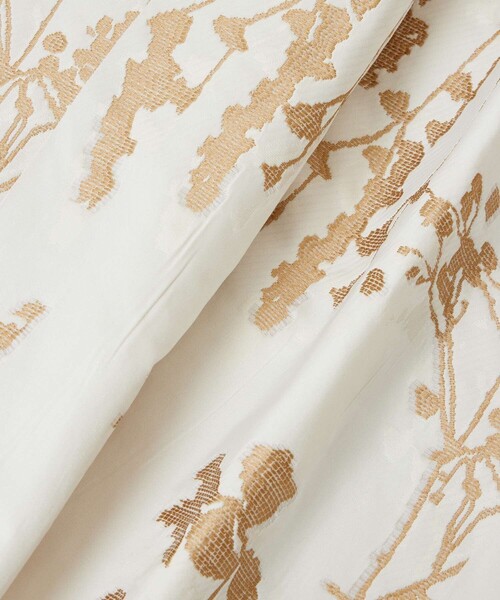 ANAYI（アナイ）の「シルエットフラワージャガードタックスカート（スカート・レディース・ブラック/ベージュ・38/36/34）」の15枚目の写真