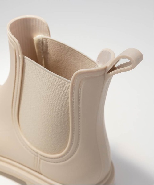 RANDA（ランダ）の「サイドゴアレインブーツ（レインシューズ・レディース・ブラック/アイボリー・LL/S/M/L）」の9枚目の写真