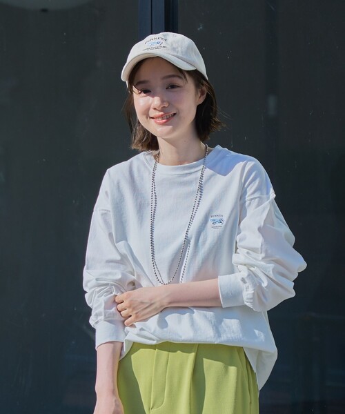 PENNEYS（ぺニーズ）の「Penneys（ぺニーズ）別注フォトプリントロングスリーブＴシャツ（Tシャツ/カットソー・レディース・オフホワイト/その他1/その他2・M/L）」の4枚目の写真