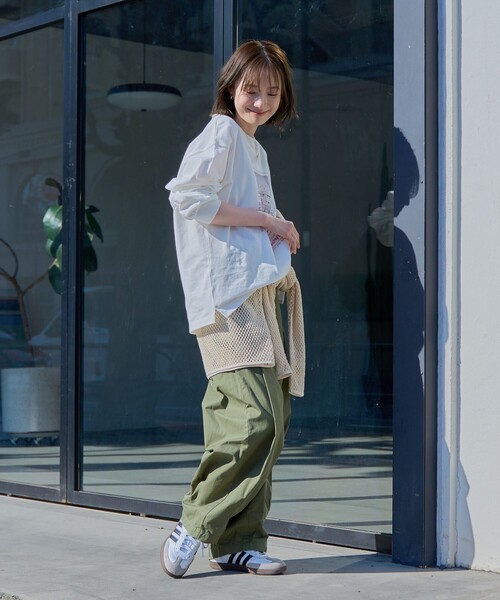 PENNEYS（ぺニーズ）の「Penneys（ぺニーズ）別注フォトプリントロングスリーブＴシャツ（Tシャツ/カットソー・レディース・オフホワイト/その他1/その他2・M/L）」の15枚目の写真