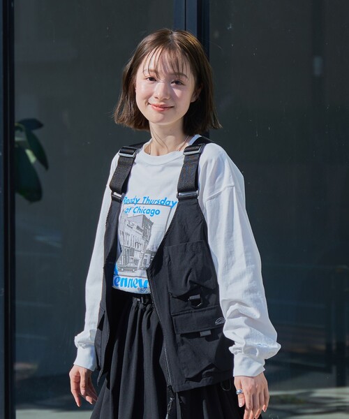 PENNEYS（ぺニーズ）の「Penneys（ぺニーズ）別注フォトプリントロングスリーブＴシャツ（Tシャツ/カットソー・レディース・オフホワイト/その他1/その他2・M/L）」の17枚目の写真