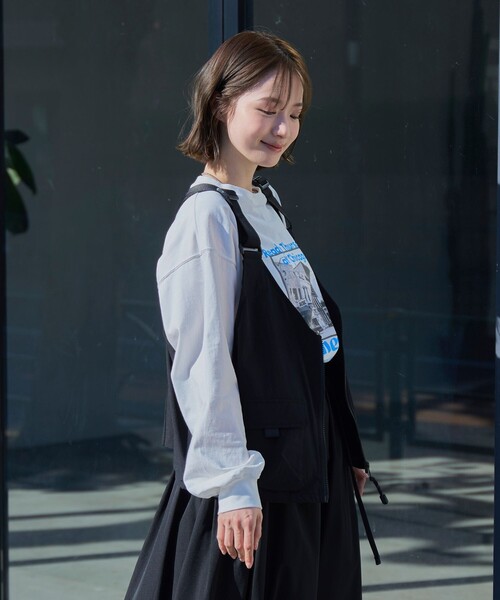 PENNEYS（ぺニーズ）の「Penneys（ぺニーズ）別注フォトプリントロングスリーブＴシャツ（Tシャツ/カットソー・レディース・オフホワイト/その他1/その他2・M/L）」の18枚目の写真