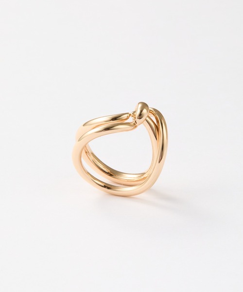 COLONY 2139（コロニートゥーワンスリーナイン）の「2WAYコネクトダブルリング（リング・レディース・シルバー/ゴールド・FREE）」の11枚目の写真