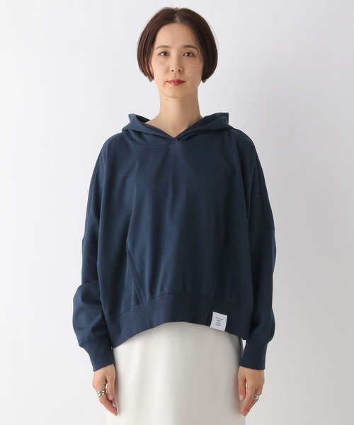 LEPSIM（レプシィム）の「裾タックパーカー　288742（パーカー・レディース・イエロー/ネイビー/杢グレー・FREE）」の21枚目の写真