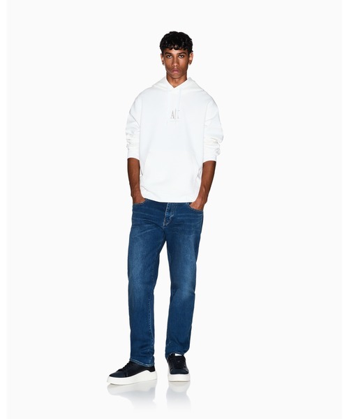 ARMANI EXCHANGE（アルマーニエクスチェンジ）の「【A|X アルマーニ エクスチェンジ】ICON フーデッドスウェットパーカー（スウェット・メンズ・ブラック/ホワイト・XX-LARGE/X-LARGE/MEDIUM/LARGE/X-SMALL/SMALL）」の21枚目の写真