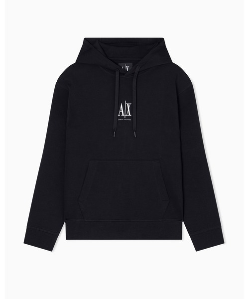 ARMANI EXCHANGE（アルマーニエクスチェンジ）の「【A|X アルマーニ エクスチェンジ】ICON フーデッドスウェットパーカー（スウェット・メンズ・ブラック/ホワイト・XX-LARGE/X-LARGE/MEDIUM/LARGE/X-SMALL/SMALL）」の14枚目の写真