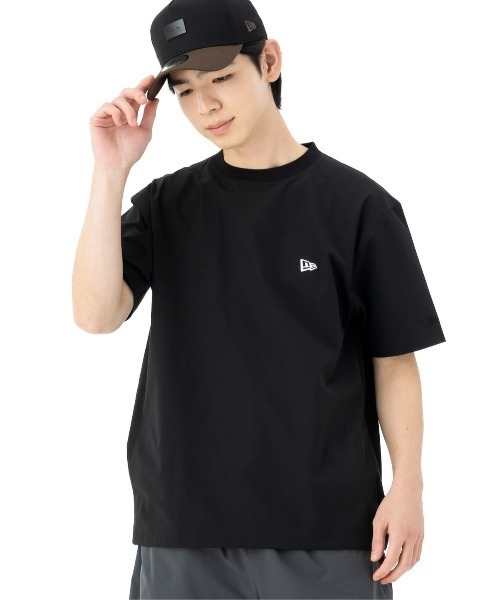 NEW ERA(ニューエラ)の「ニューエラアウトドア 半袖Tシャツ 撥水 水陸両用(Tシャツ/カットソー・メンズ・ブラック/ベージュ・L/S/M/XL/XXL)」の3枚目の写真