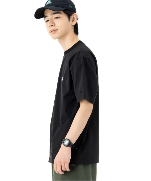 NEW ERA(ニューエラ)の「ニューエラアウトドア 半袖Tシャツ 撥水 水陸両用(Tシャツ/カットソー・メンズ・ブラック/ベージュ・L/S/M/XL/XXL)」の5枚目の写真