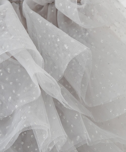 ROPE' PICNIC(ロペピクニック)の「キラキラシアーフリルチェーンショルダーバッグ(ショルダーバッグ・レディース・ライトグレー/ブラック/キナリ・FREE)」の15枚目の写真