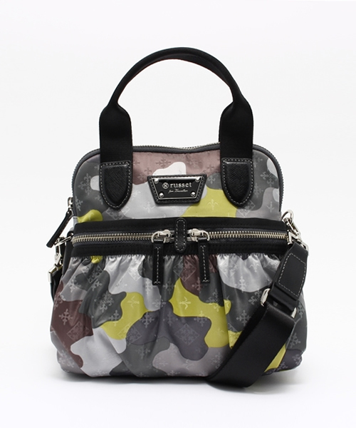 russet for traveller(ラシット フォー トラベラー)の「コンパクトトートバッグ【Tote】(トートバッグ・レディース・イエロー系その他/カモフラージュ・FREE)」の2枚目の写真