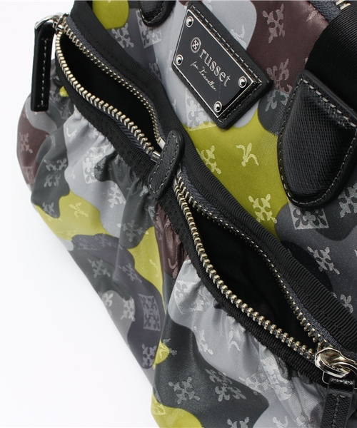 russet for traveller(ラシット フォー トラベラー)の「コンパクトトートバッグ【Tote】(トートバッグ・レディース・イエロー系その他/カモフラージュ・FREE)」の7枚目の写真