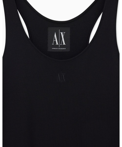 ARMANI EXCHANGE(アルマーニエクスチェンジ)の「【A|X アルマーニ エクスチェンジ】<オンライン限定>ICON ノースリーブロングワンピース(ワンピース・レディース・ブラック・LARGE/MEDIUM/SMALL/X-SMALL/X-LARGE)」の5枚目の写真