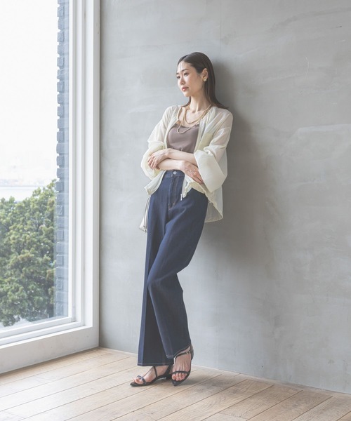 ちえ出品② セール】GOODデニムフレアパンツ/209743（デニムパンツ）｜GLOBAL WORK