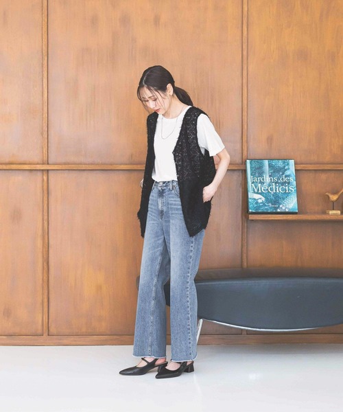 GLOBAL WORK（グローバルワーク）の「GOODデニムフレアパンツ