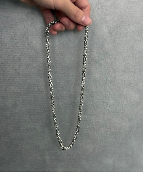 セール】【B-925 SILVER】925ネックレス b925-n002-43g