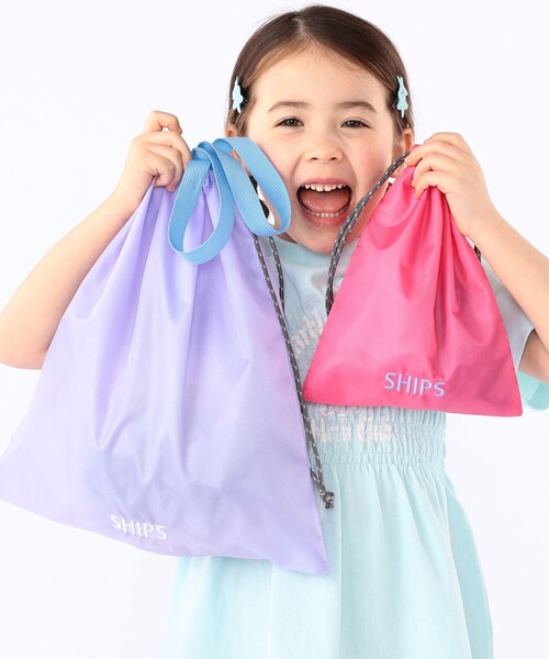 初×婚 巾着セット SHIPS KIDS:巾着 2点セット（ショルダーバッグ）｜SHIPS