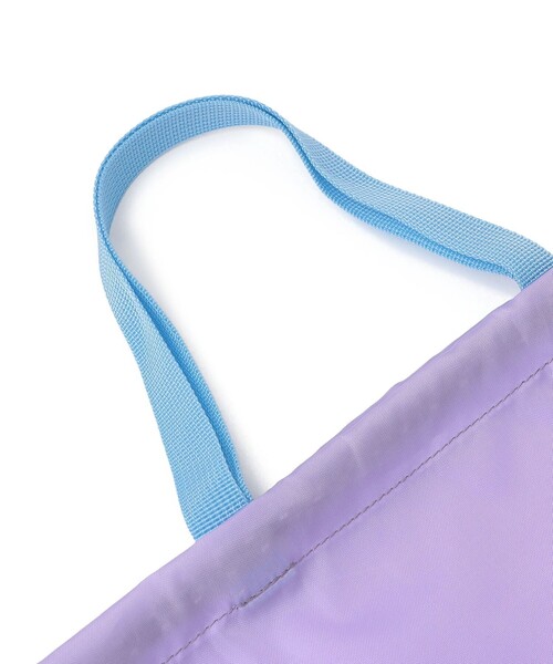 SHIPS(シップス)の「SHIPS KIDS:巾着 2点セット(ショルダーバッグ・キッズ・ラベンダー/ネイビー/ブルー・ONE SIZE)」の9枚目の写真
