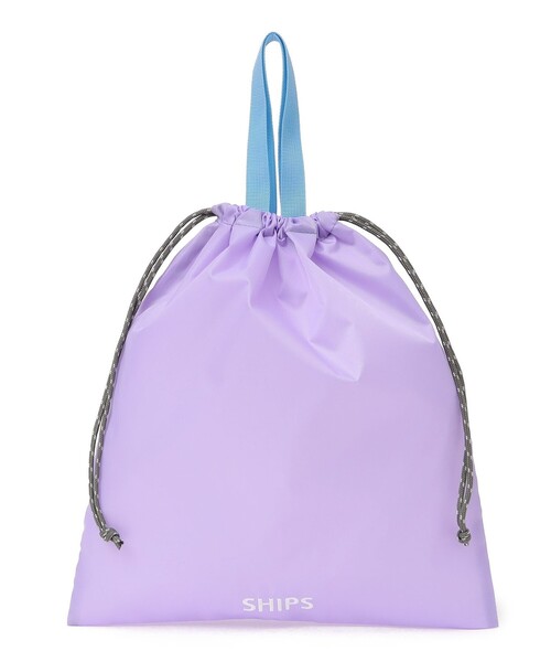 SHIPS(シップス)の「SHIPS KIDS:巾着 2点セット(ショルダーバッグ・キッズ・ラベンダー/ネイビー/ブルー・ONE SIZE)」の10枚目の写真