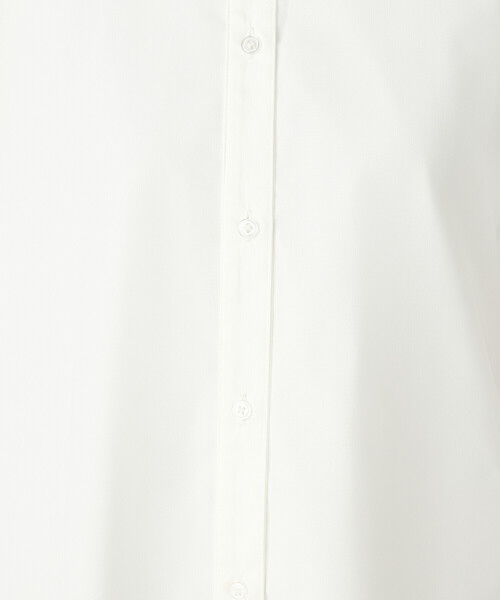 COMME CA ISM（コムサイズム）の「シアーレイヤードシャツ（シャツ/ブラウス・レディース・ホワイト/ブラック・MEDIUM/LARGE）」の4枚目の写真