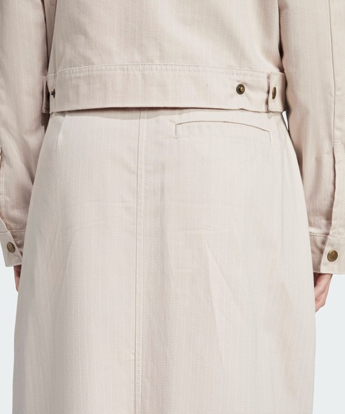 adidas（アディダス）の「総柄プリント マキシスカート / アディダスオリジナルス adidas Originals（スカート・レディース・ブラック/ベージュ・25inch/26inch/27inch/28inch/29inch/30inch/31inch/32inch/33inch/24inch）」の8枚目の写真