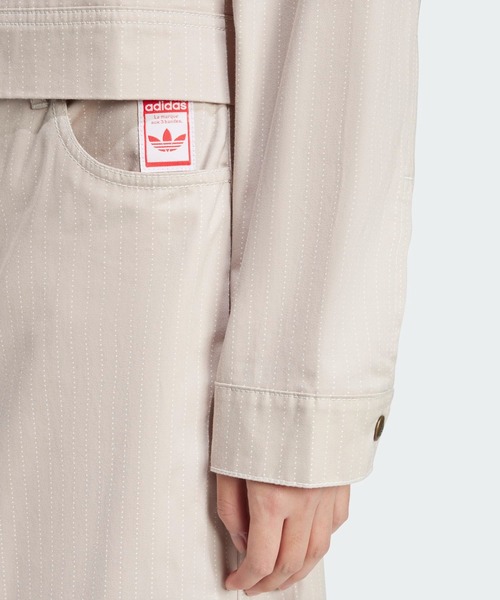 adidas（アディダス）の「総柄プリント マキシスカート / アディダスオリジナルス adidas Originals（スカート・レディース・ブラック/ベージュ・25inch/26inch/27inch/28inch/29inch/30inch/31inch/32inch/33inch/24inch）」の9枚目の写真