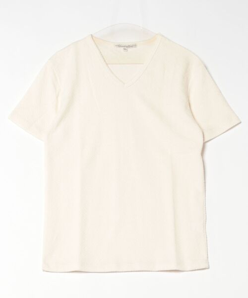 B.I.D.(ビーアイディー)の「《Growth by Grail》ジオメトリックデザインVネックT(Tシャツ/カットソー・メンズ・その他2/その他1/その他3・LARGE/X-LARGE/MEDIUM)」の9枚目の写真