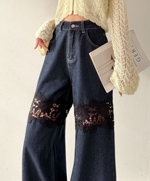 デニムパンツ（花柄・ボタニカル柄）ファッション通販 - ZOZOTOWN