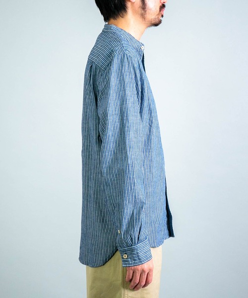 OMNIGOD mens / オムニゴッド] ALEX MILL×OMNIGOD ストライプ