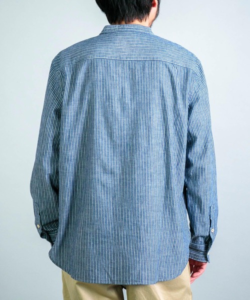 OMNIGOD mens / オムニゴッド] ALEX MILL×OMNIGOD ストライプ