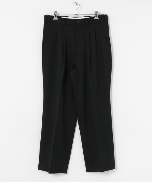 セール】new basic ウールツイルワイドスラックス（その他パンツ