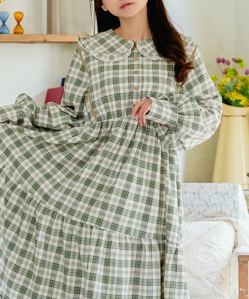 レア商品　 ワンピースコレクション　９種 刺繍レースカラーワンピース【K266】