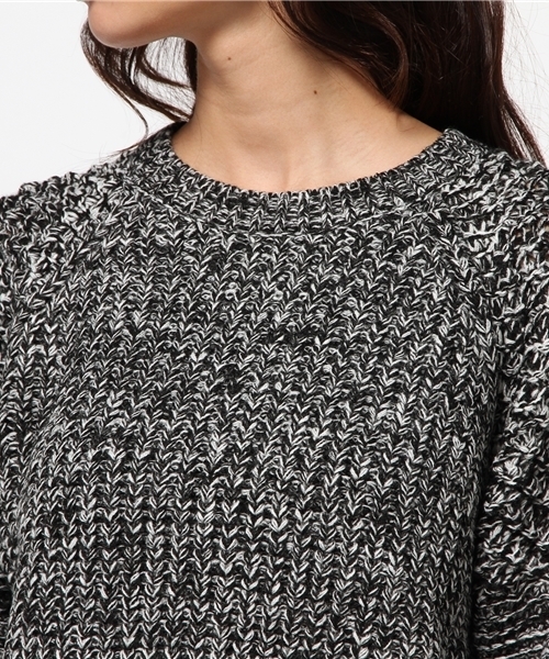 SLY（スライ）の「POPCORN LG TOPS-S（ニット/セーター・レディース・オフホワイト/ネイビー/マルチ・FREE）」の7枚目の写真