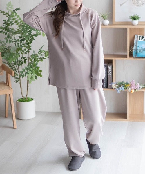 NAVY【大人スウェット】もちもち スエット 上下セット ルームウェア