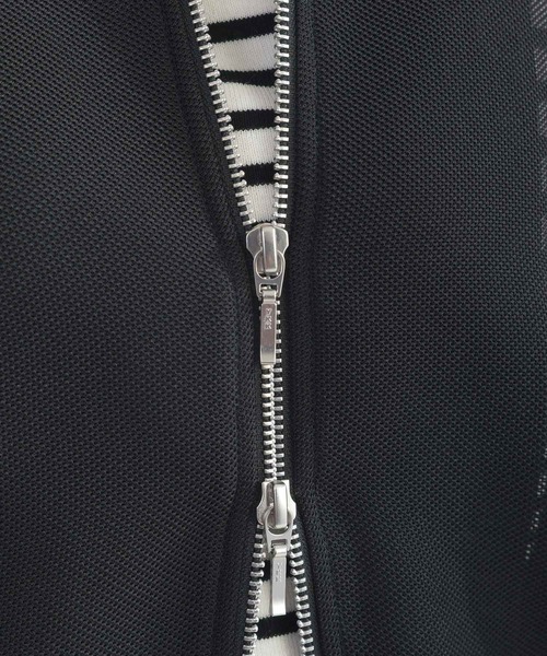 PICCIN(ピッチン)の「メッシュパーカー(パーカー・レディース・ブラック/オフホワイト/ネイビー・M)」の13枚目の写真