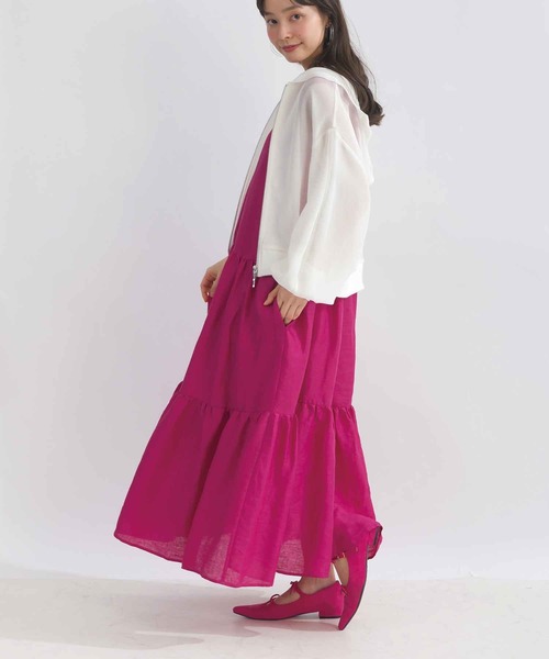 PICCIN(ピッチン)の「メッシュパーカー(パーカー・レディース・ブラック/オフホワイト/ネイビー・M)」の19枚目の写真