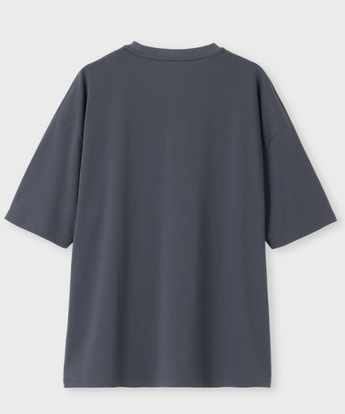 Psycho Bunny（サイコバニー）の「[WEB限定]グラフィックロゴ ワイドリラックスTシャツ（Tシャツ/カットソー・メンズ・チャコールグレー/ブラック・SMALL/MEDIUM/LARGE/X-LARGE）」の4枚目の写真